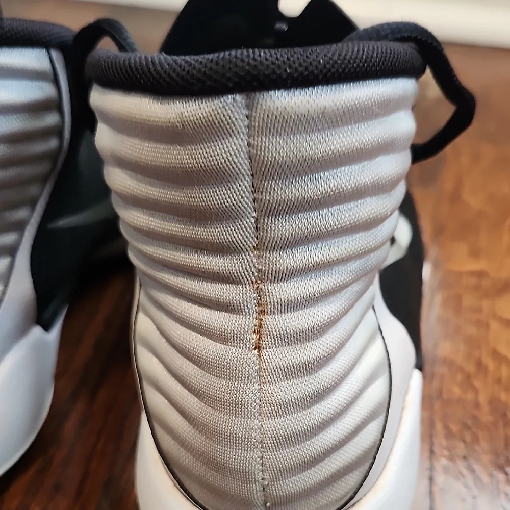 Nike Prime Hype 2016 Black and White Basketball Sneakers